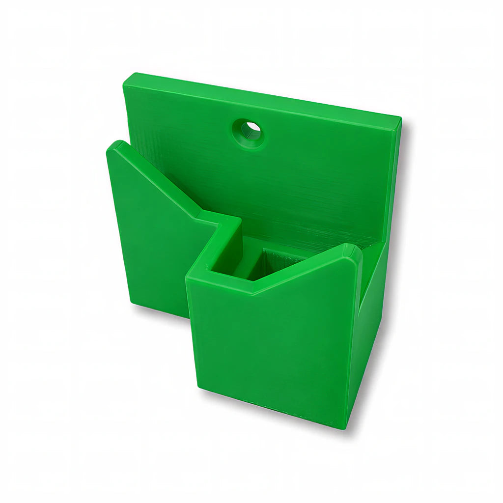 Wall Mount Adapter in green. Compatible with all Bat Saver™ products.
