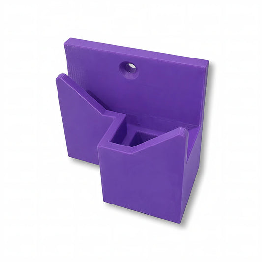 Wall Mount Adapter in purple. Compatible with all Bat Saver™ products.